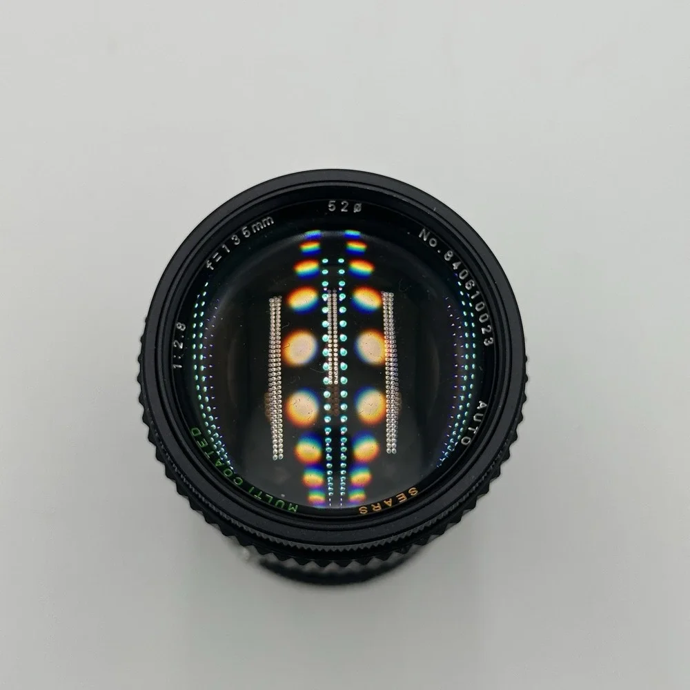 Vintage Sears Auto Multicoated 1:2.8 135mm With Lens Caps No. 840610023